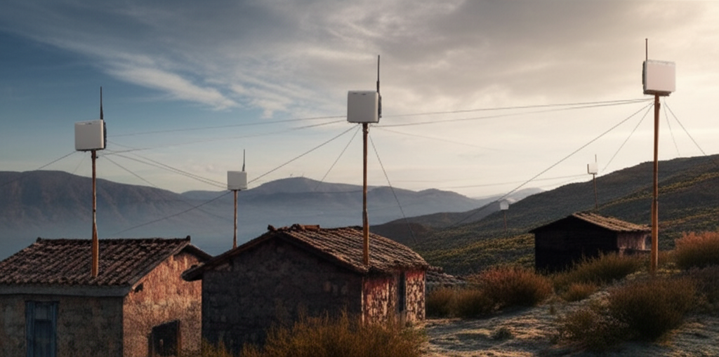 Mesh Network for Remote Areas