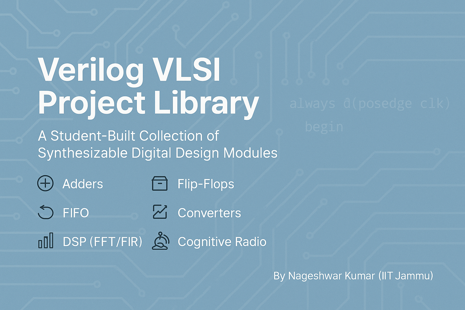 Verilog VLSI Project Library
